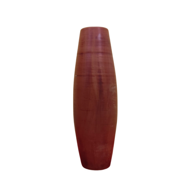 Clay flower vase long | Height: 18.5”, Upper: 3.5”, Lower: 4”| Matir Fuldani | মাটির ফুলদানি