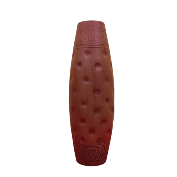 Clay flower vase long | Height: 18”, Upper: 3.5”, Lower: 4” | Matir Fuldani | মাটির ফুলদানি