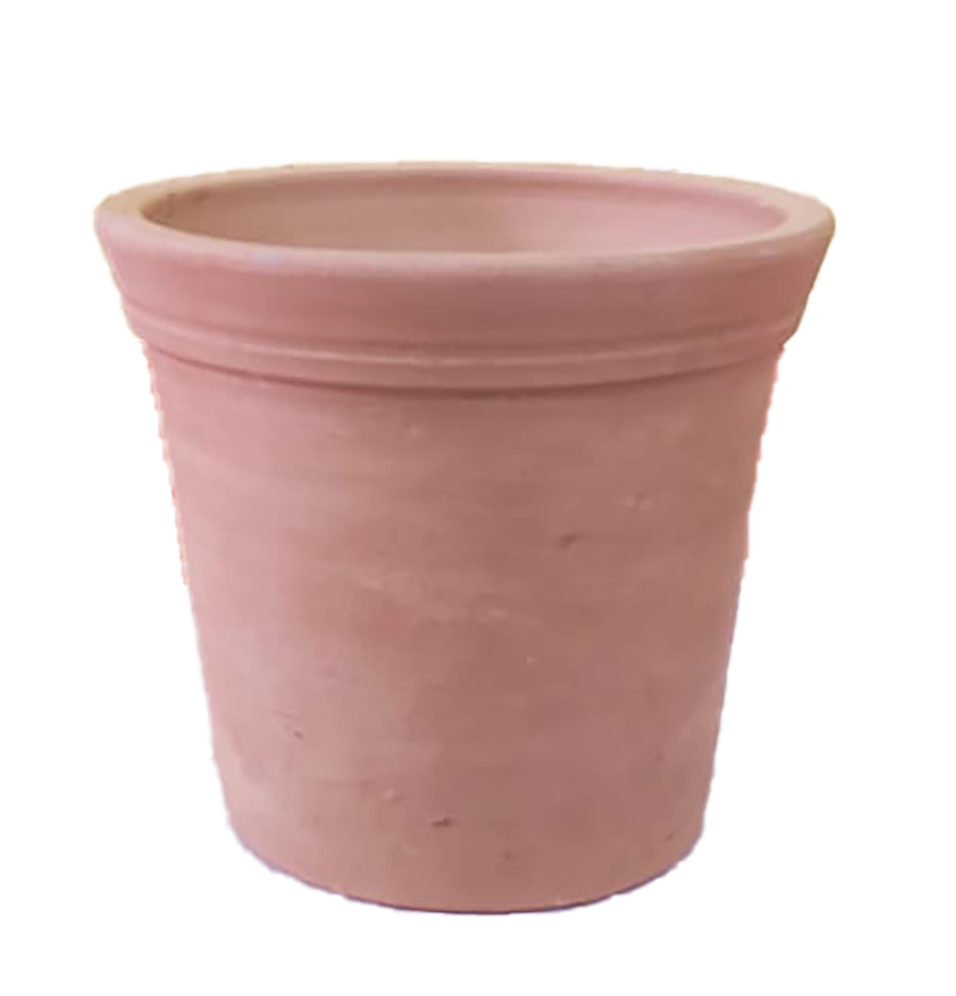 CLY003 Glass Shape Bangla Large| Height: 5.5”, Upper: 6”, Lower: 4”| Matir Fuldani | মাটির ফুলদানি - Image 1