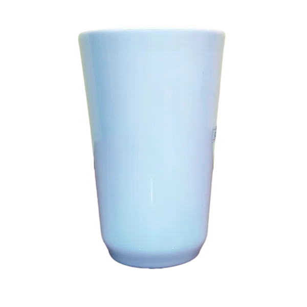 Glass Shape Large Size| Height: 8.5”, Upper: 5”, Lower: 3.5” | Ceramic Tub| সিরামিক টব