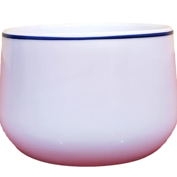 Pot Shape White | Height: 3.5”, Upper: 5”, Lower: 4”| Ceramic Tub| সিরামিক টব